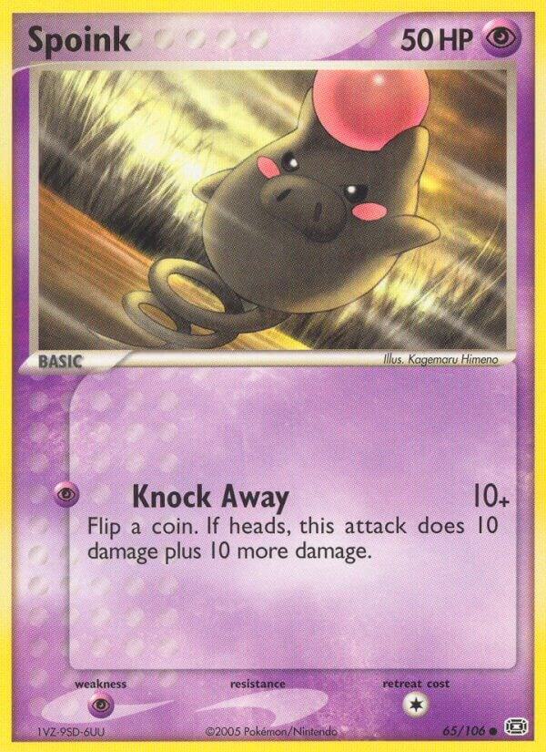 Spoink - 065/106 65/106 card from Emerald