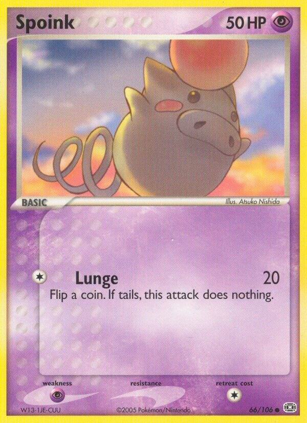 Spoink - 066/106 66/106 card from Emerald