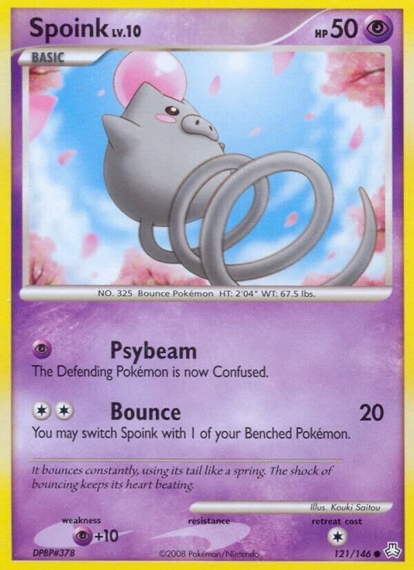 Spoink 121/146 card from Legends Awakened