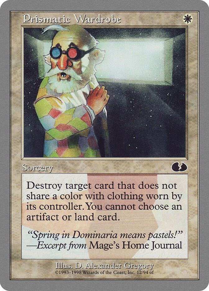 Prismatic Wardrobe 12 card from Unglued