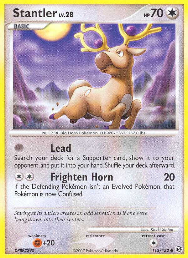 Stantler 113/132 card from Secret Wonders