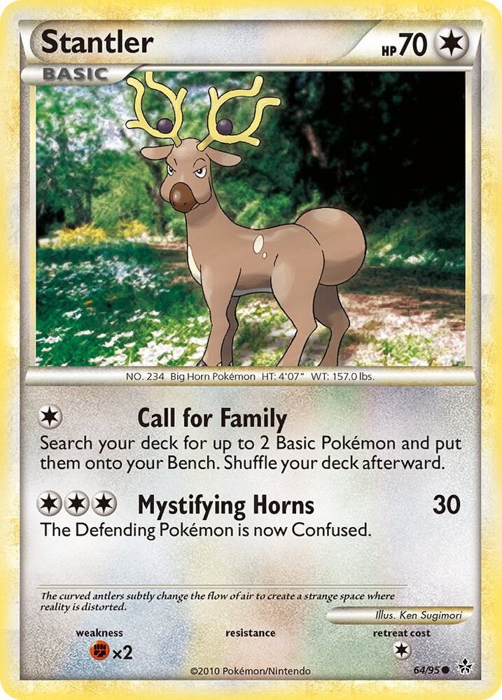 Stantler 64/95 card from Unleashed