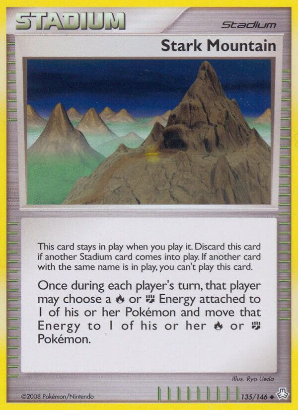 Stark Mountain 135/146 card from Legends Awakened
