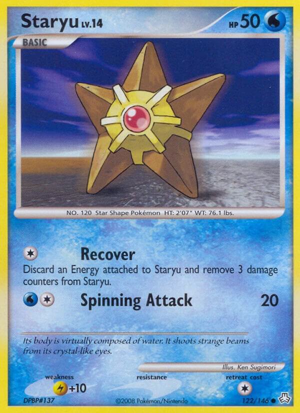 Staryu 122/146 card from Legends Awakened
