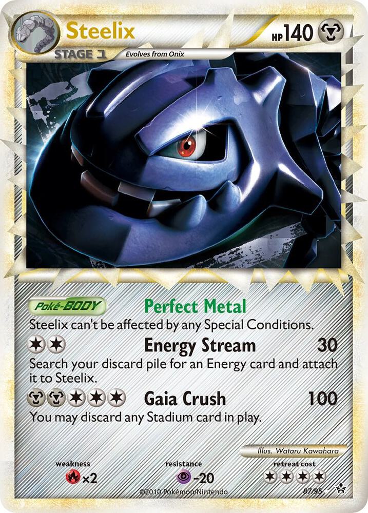 Steelix (Prime) 87/95 card from Unleashed