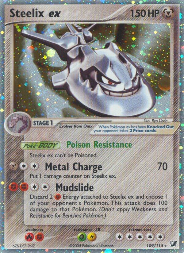 Steelix ex 109/115 card from Unseen Forces