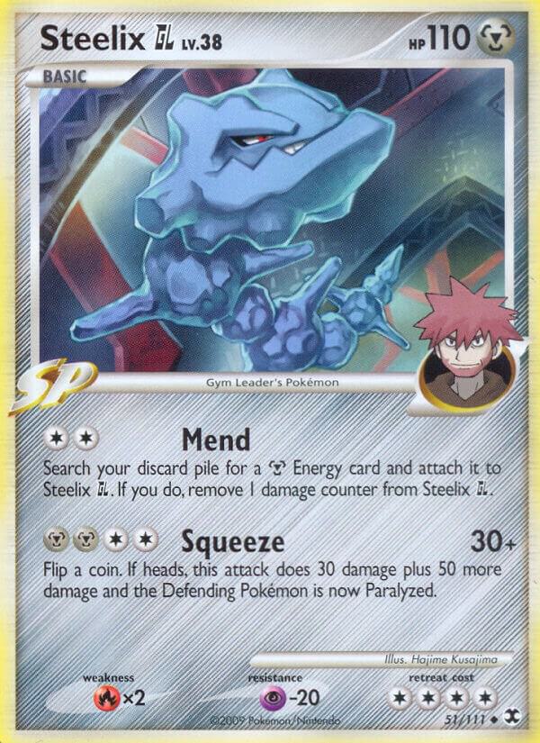 Steelix GL 51/111 card from Rising Rivals