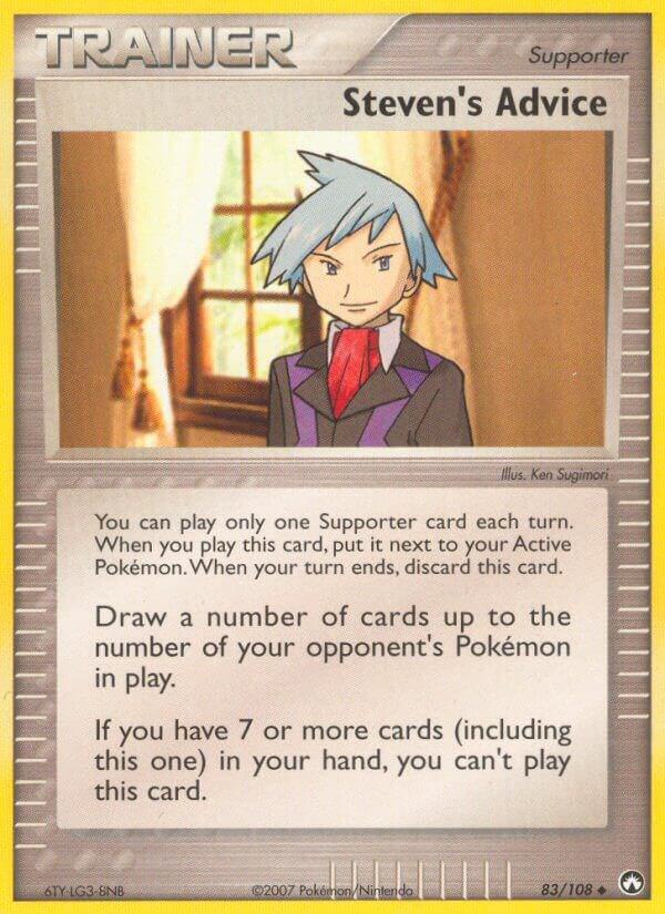 Steven's Advice 83/108 card from Power Keepers