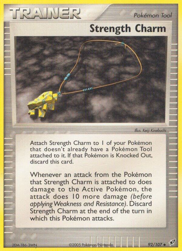Strength Charm 92/107 card from Deoxys