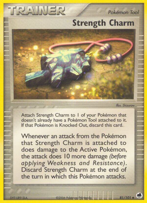 Strength Charm 81/101 card from Dragon Frontiers