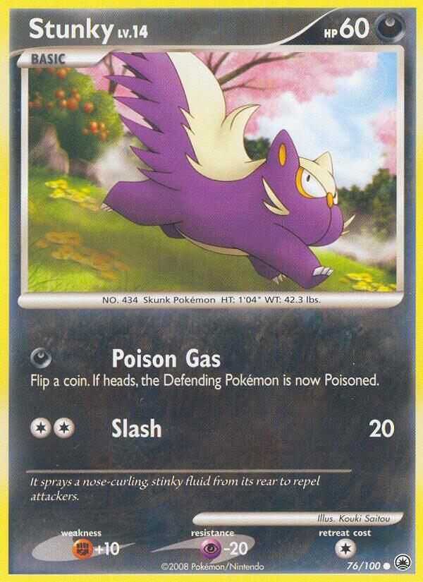 Stunky 76/100 card from Majestic Dawn