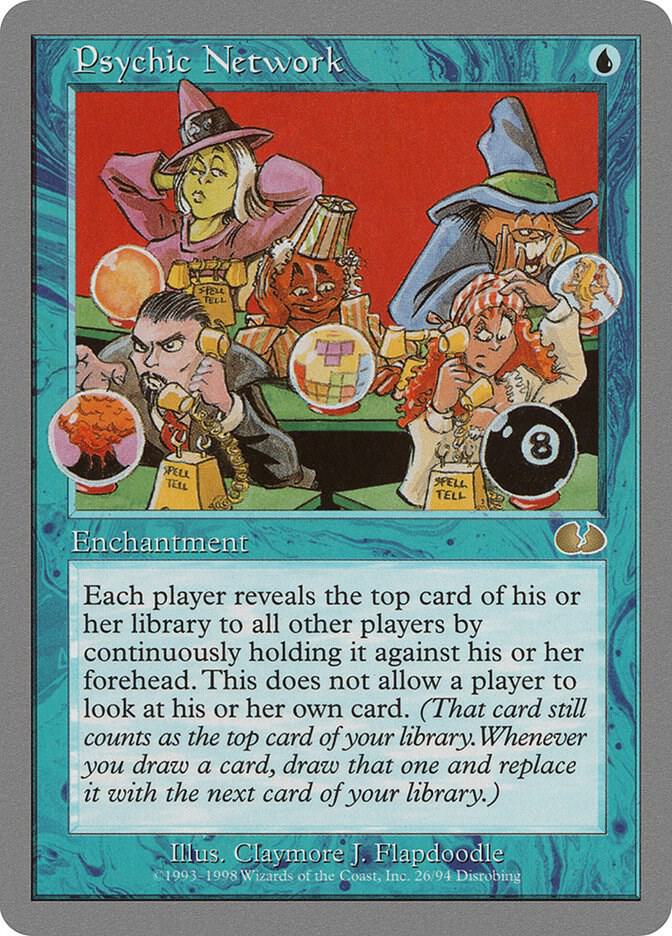 Psychic Network 26 card from Unglued