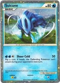 Suicune HGSS21 card from HGSS Promos