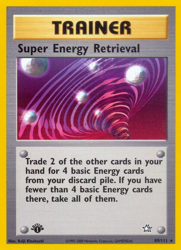 Super Energy Retrieval 089/111 card from Neo Genesis