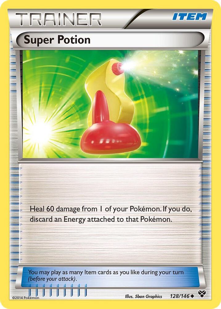 Super Potion 128/146 card from XY Base Set