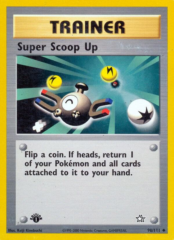 Super Scoop Up 098/111 card from Neo Genesis