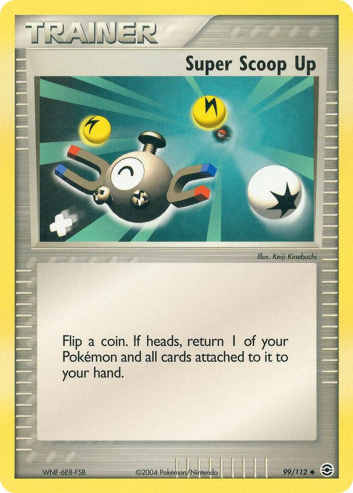 Super Scoop Up 99/112 card from FireRed & LeafGreen