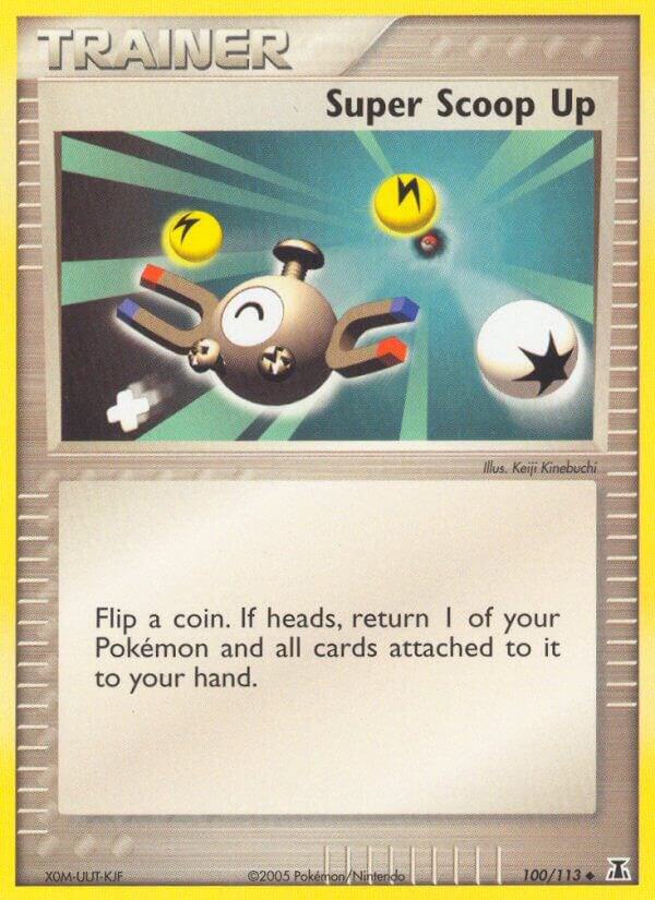 Super Scoop Up 100/113 card from Delta Species