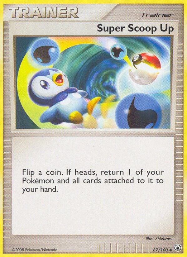 Super Scoop Up 87/100 card from Majestic Dawn