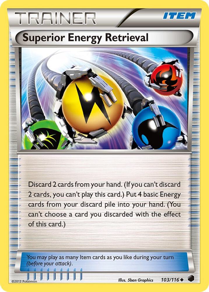Superior Energy Retrieval 103/116 card from Plasma Freeze