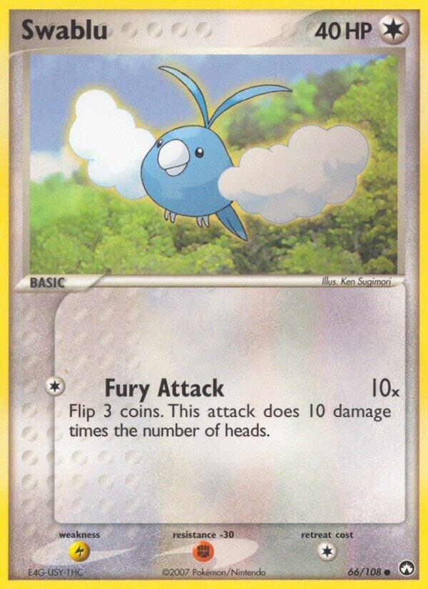 Swablu 66/108 card from Power Keepers