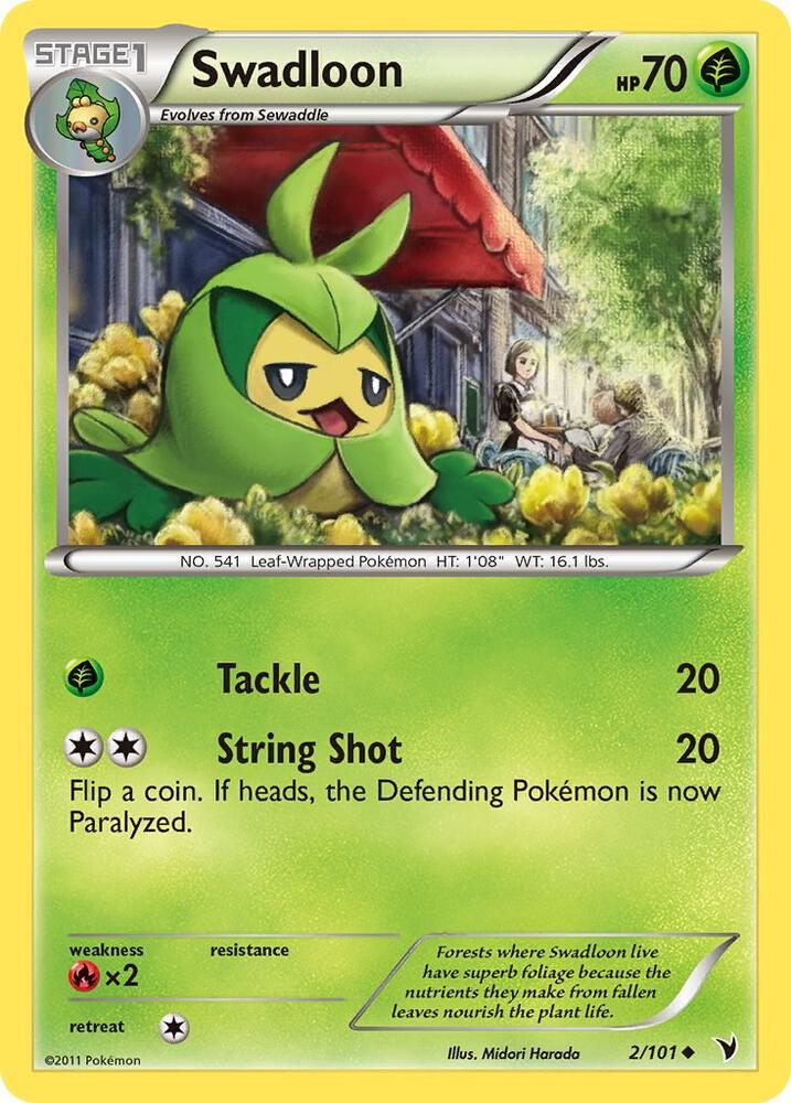 Swadloon 2/101 card from Noble Victories