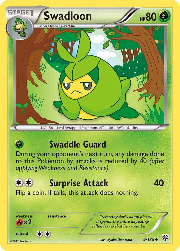 Swadloon 9/135 card from Plasma Storm