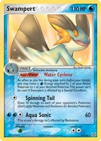 Swampert - 11/106 (EX Emerald) 011/106 card from Deck Exclusives