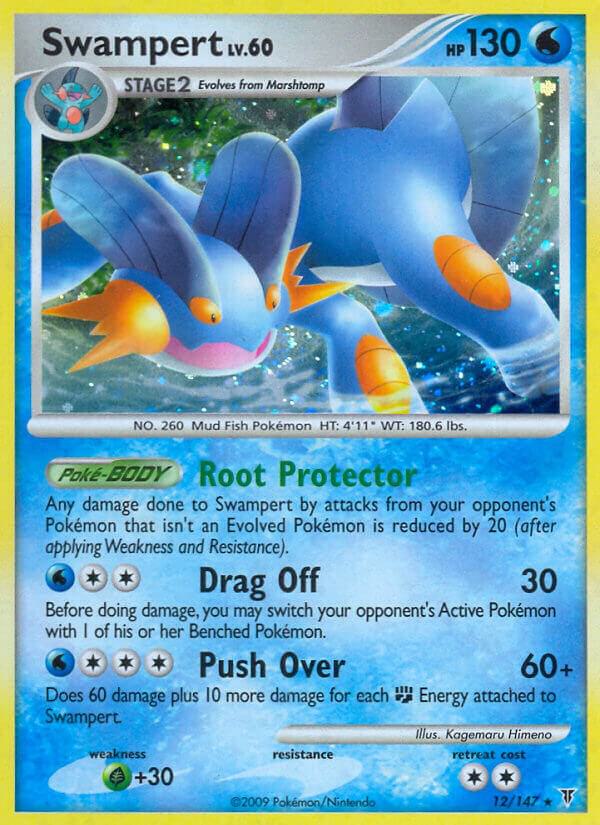 Swampert 12 card from Supreme Victors
