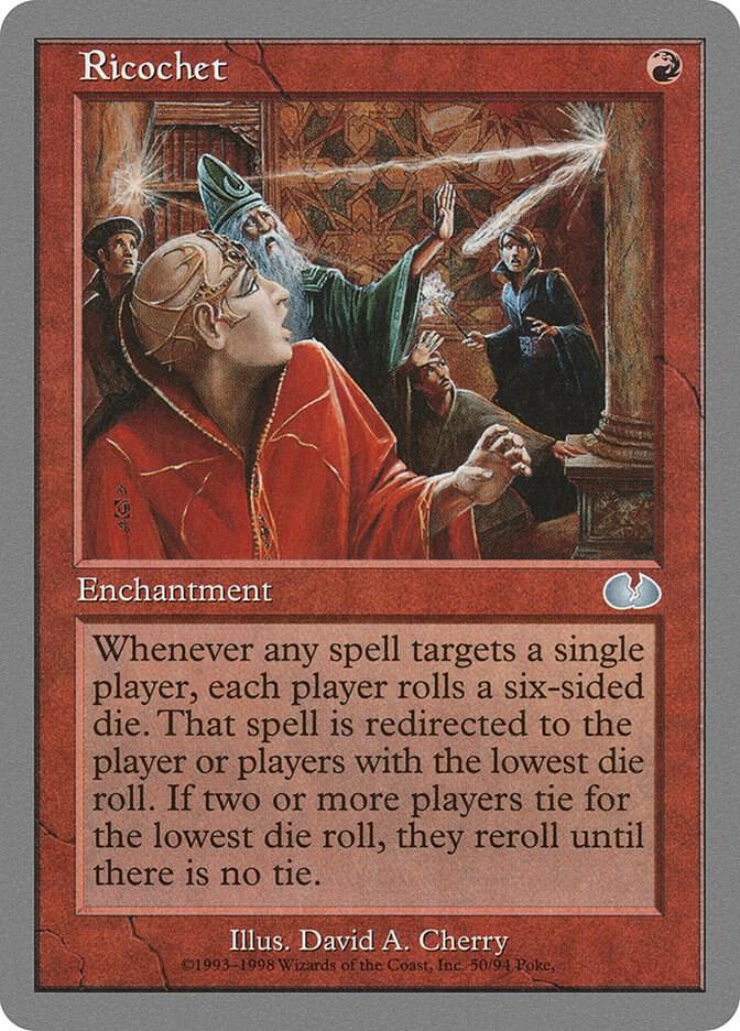 Ricochet 50 card from Unglued
