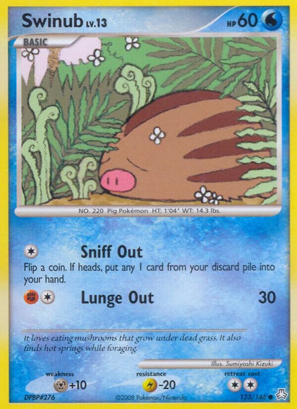Swinub 123/146 card from Legends Awakened