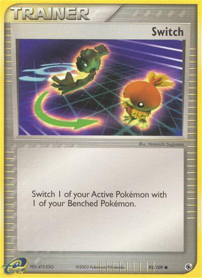 Switch 92/109 card from Ruby and Sapphire