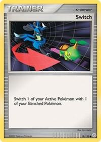 Switch 119/130 card from Diamond and Pearl
