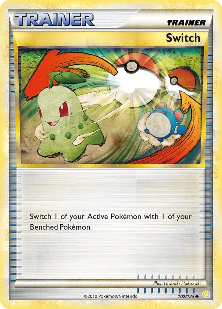 Switch 102/123 card from HeartGold SoulSilver
