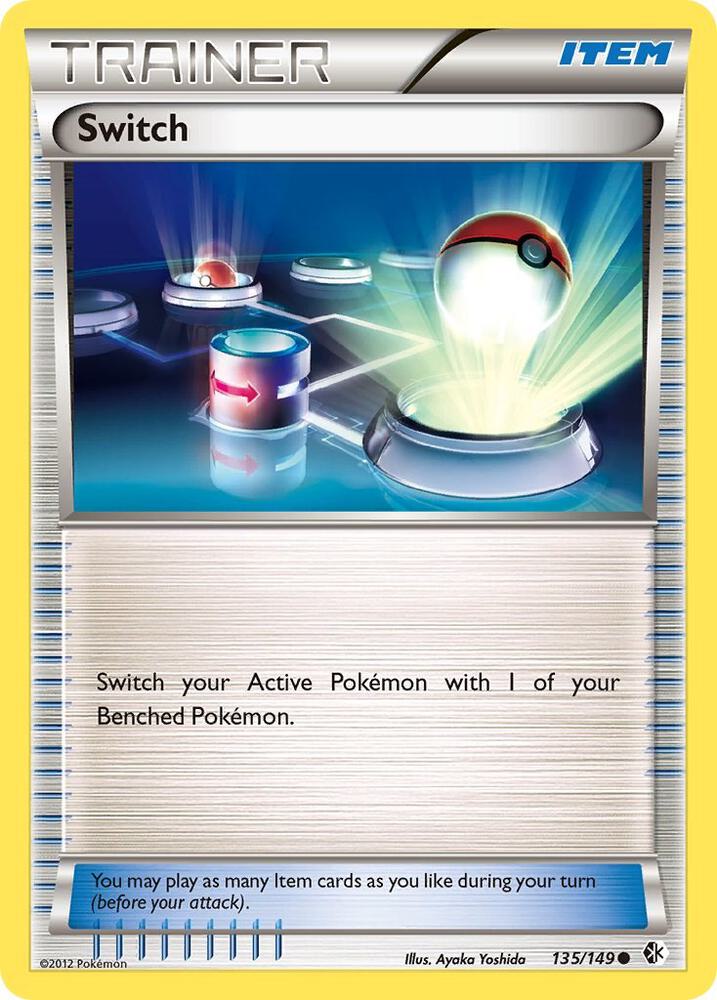 Switch 135/149 card from Boundaries Crossed