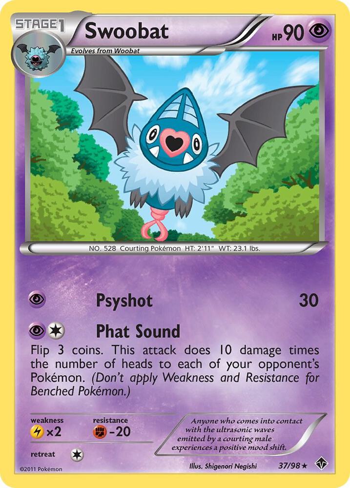 Swoobat 37/98 card from Emerging Powers