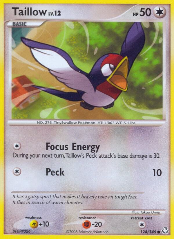 Taillow 124/146 card from Legends Awakened