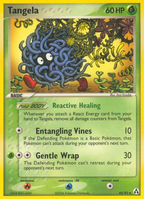 Tangela 44/92 card from Legend Maker
