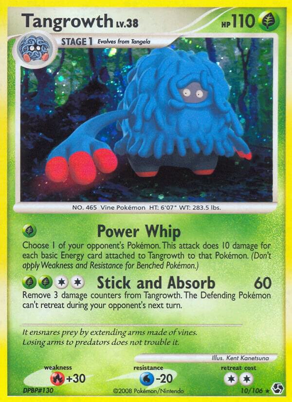 Tangrowth 10/106 card from Great Encounters