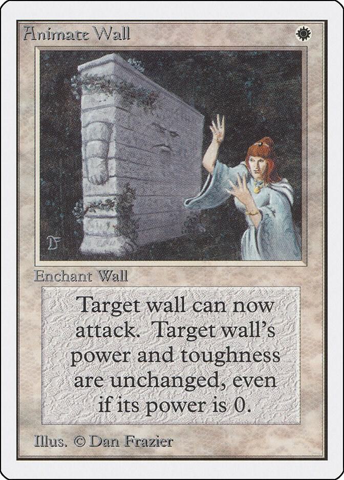 Animate Wall card from Unlimited Edition