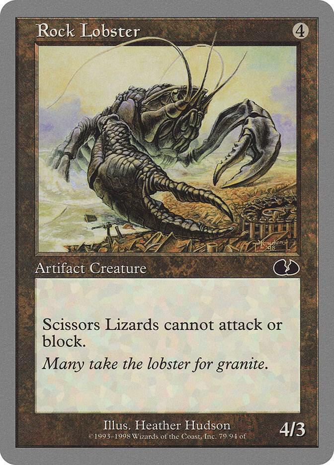 Rock Lobster 79 card from Unglued