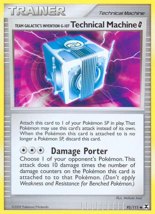 Team Galactic's Invention G-107 Technical Mach. G 95/111 card from Rising Rivals