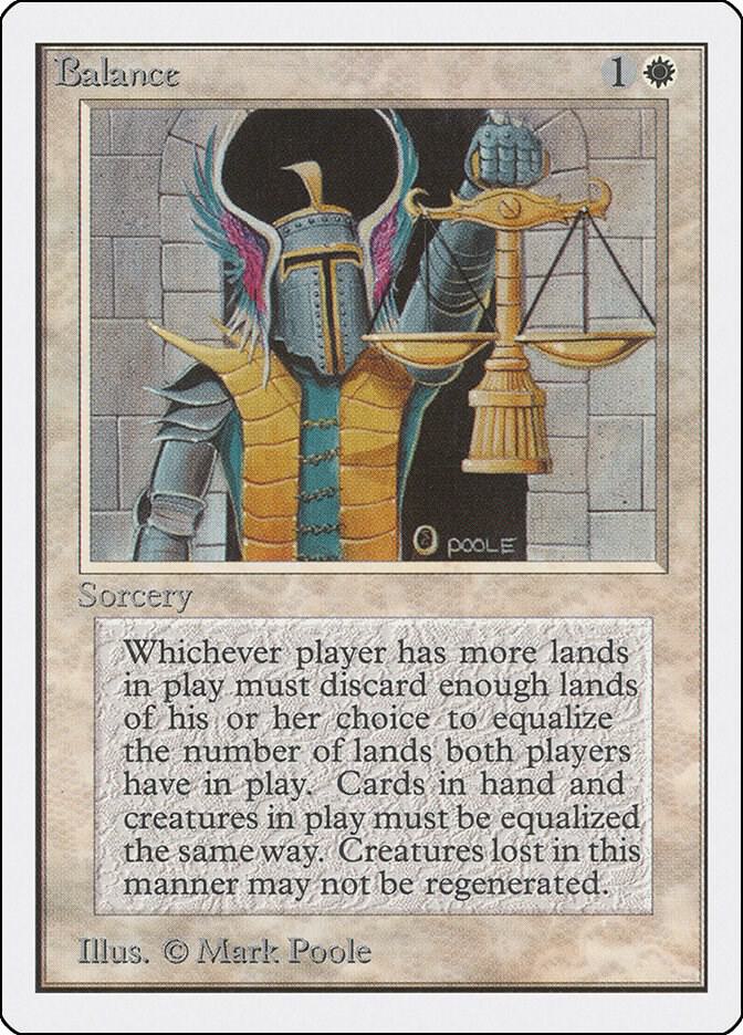 Balance card from Unlimited Edition
