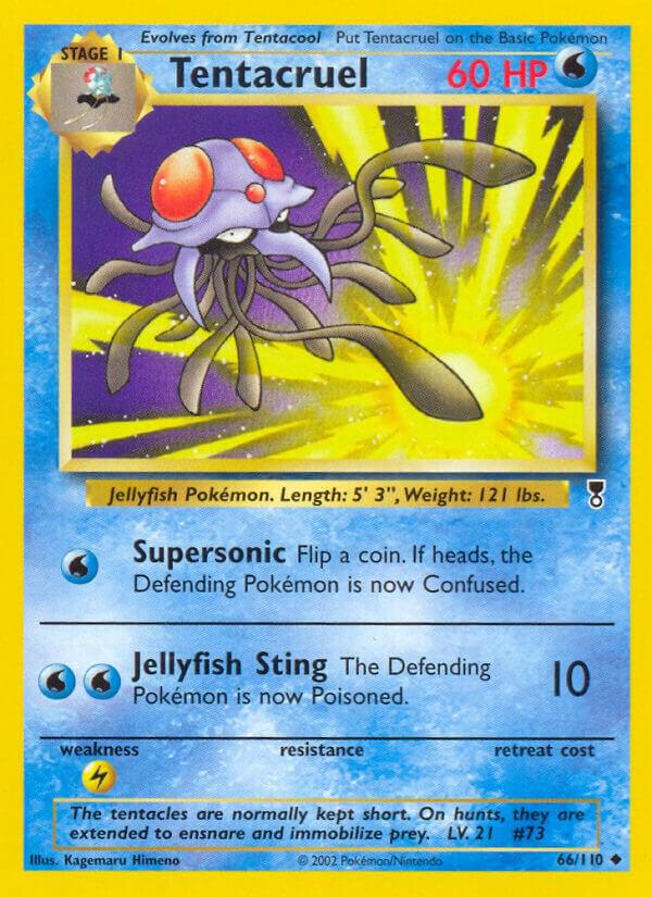 Tentacruel 066/110 card from Legendary Collection