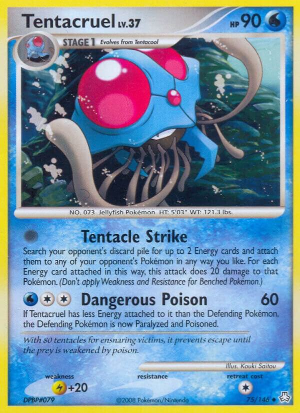 Tentacruel 75/146 card from Legends Awakened