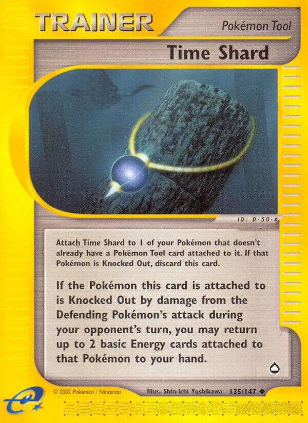 Time Shard 135/147 card from Aquapolis