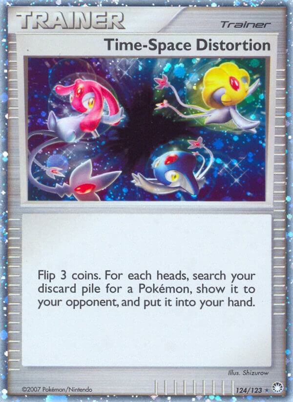 Time-Space Distortion 124/123 card from Mysterious Treasures