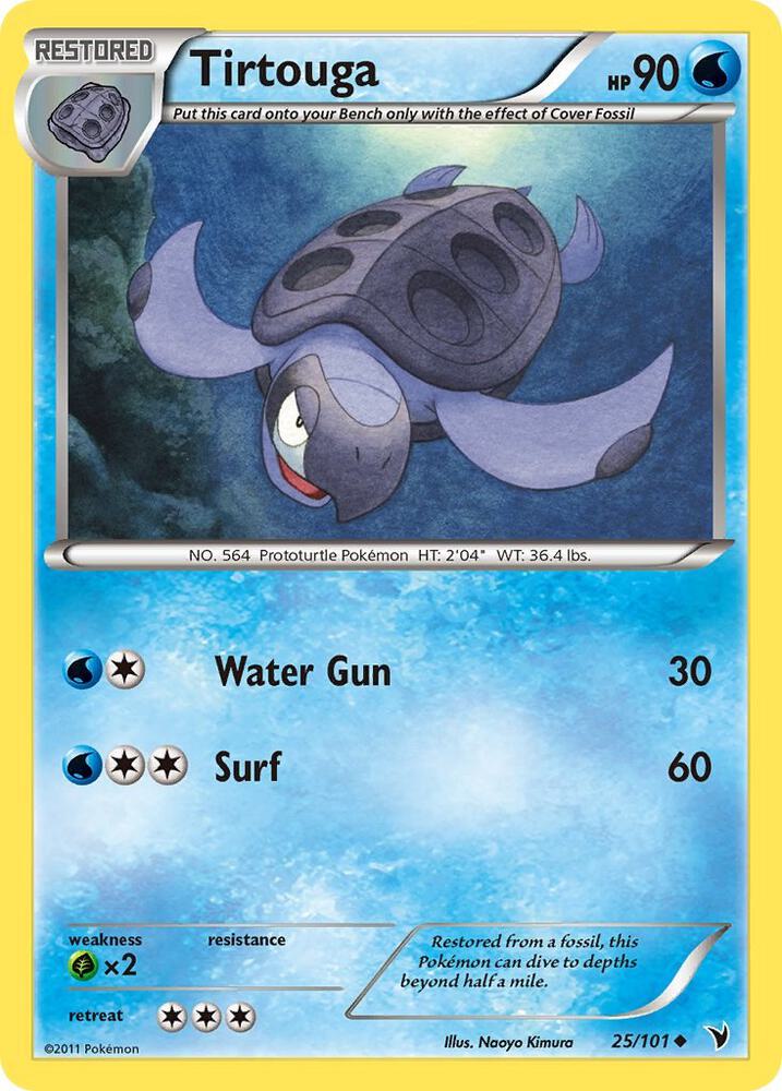 Tirtouga 25/101 card from Noble Victories