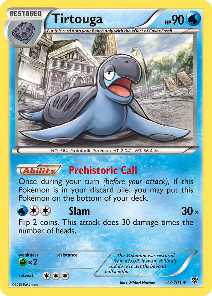 Tirtouga 27/101 card from Plasma Blast