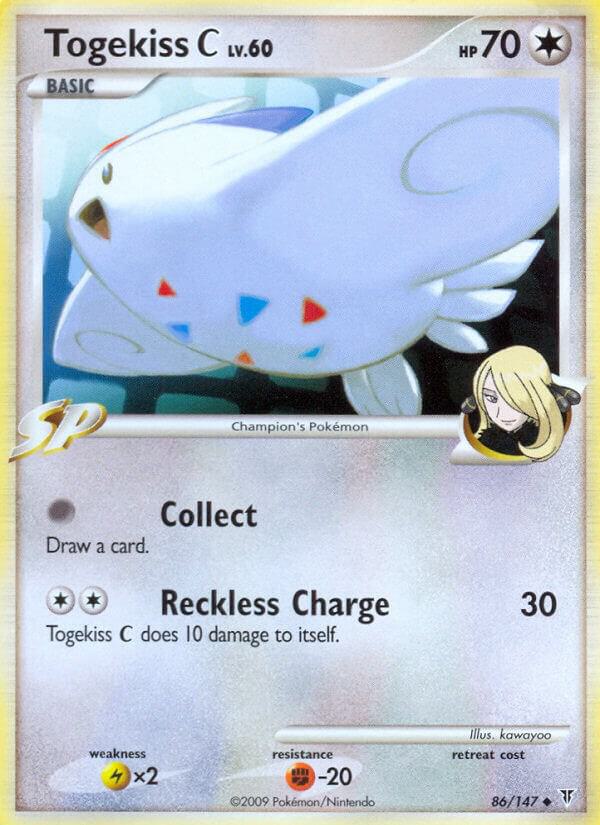 Togekiss C 86 card from Supreme Victors